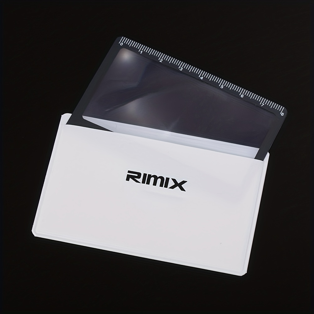 Credit Card Size Magnifier 8.5x Magnification Fresnel Lens