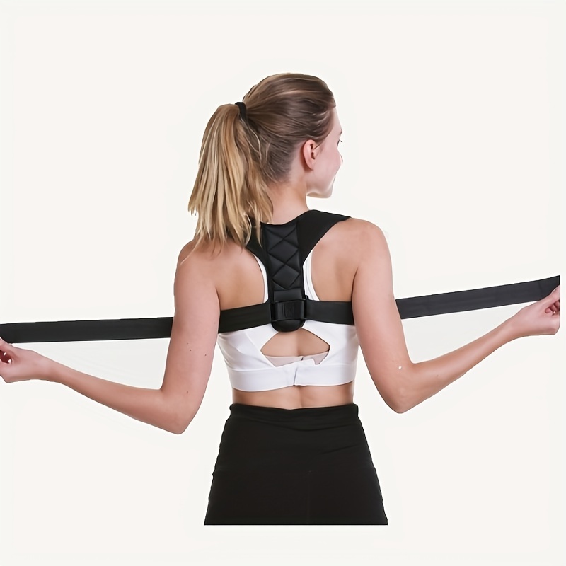 Posture Corrector Women Back Support Adjustable Shoulder - Temu