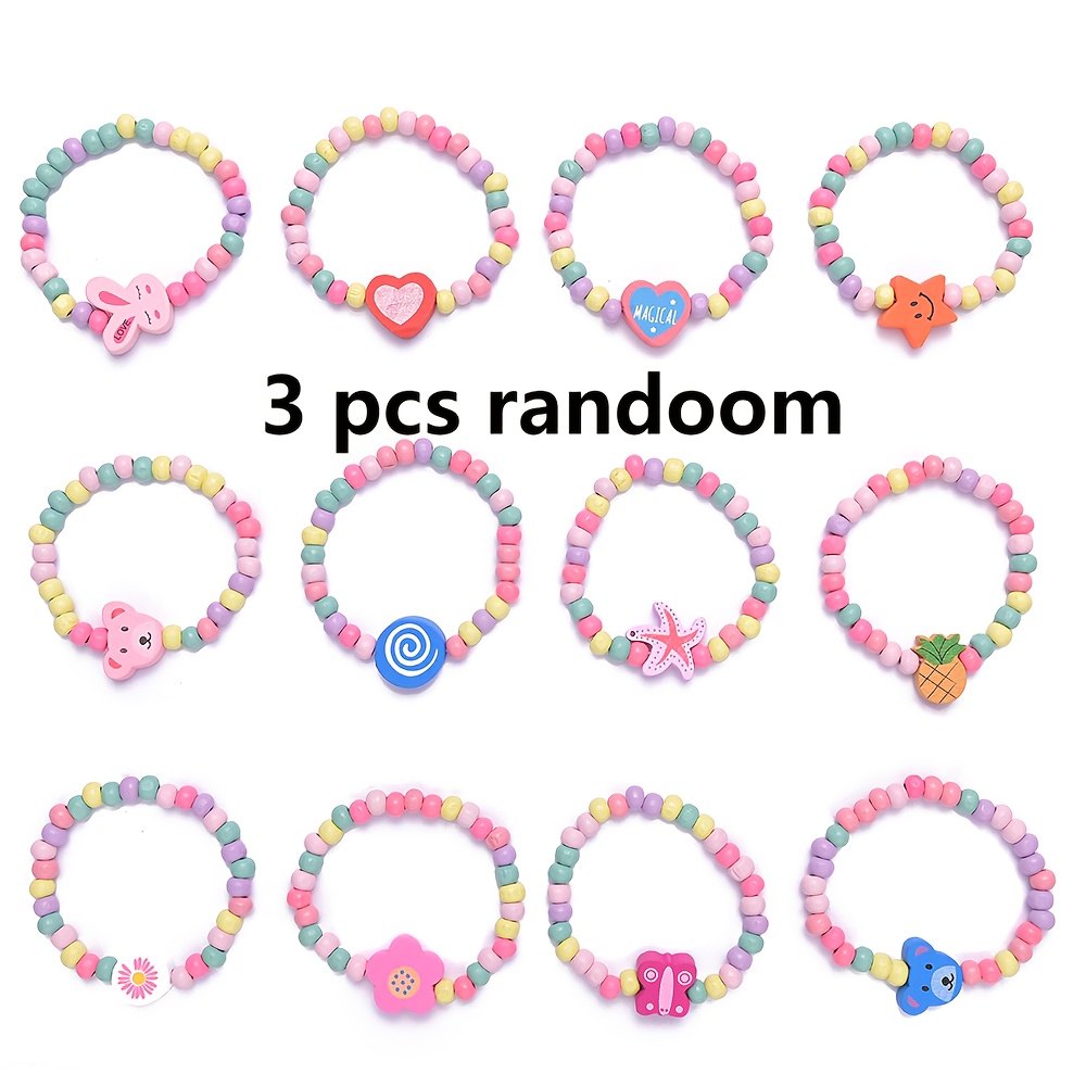 MEMOFYND 4 bracciali colorati per bambini, braccialetti con animali dei  cartoni animati, braccialetti dell'amicizia, braccialetti intrecciati  regolabili, adatti per regali di compleanno, Nylon : : Giochi e  giocattoli