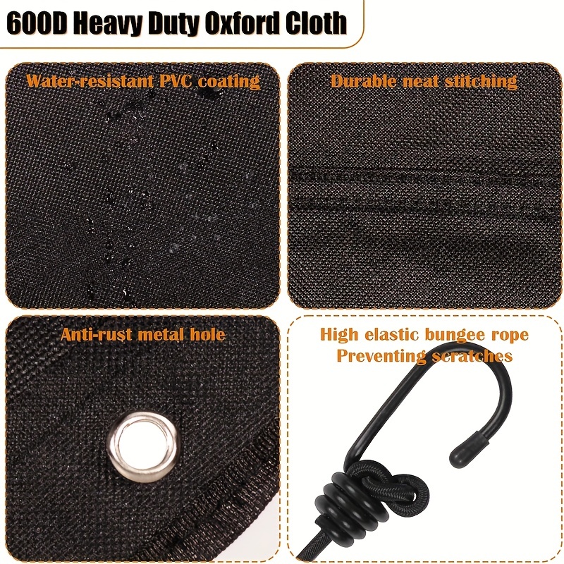600D Heavy Weight Outdoor AC Cover for Central Air Conditioning
