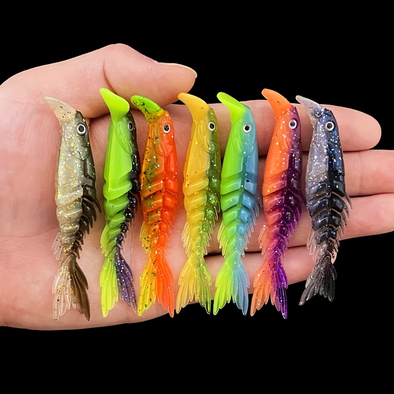 Slow Sinking Large Colorful Artificial Bait Forked Tail - Temu
