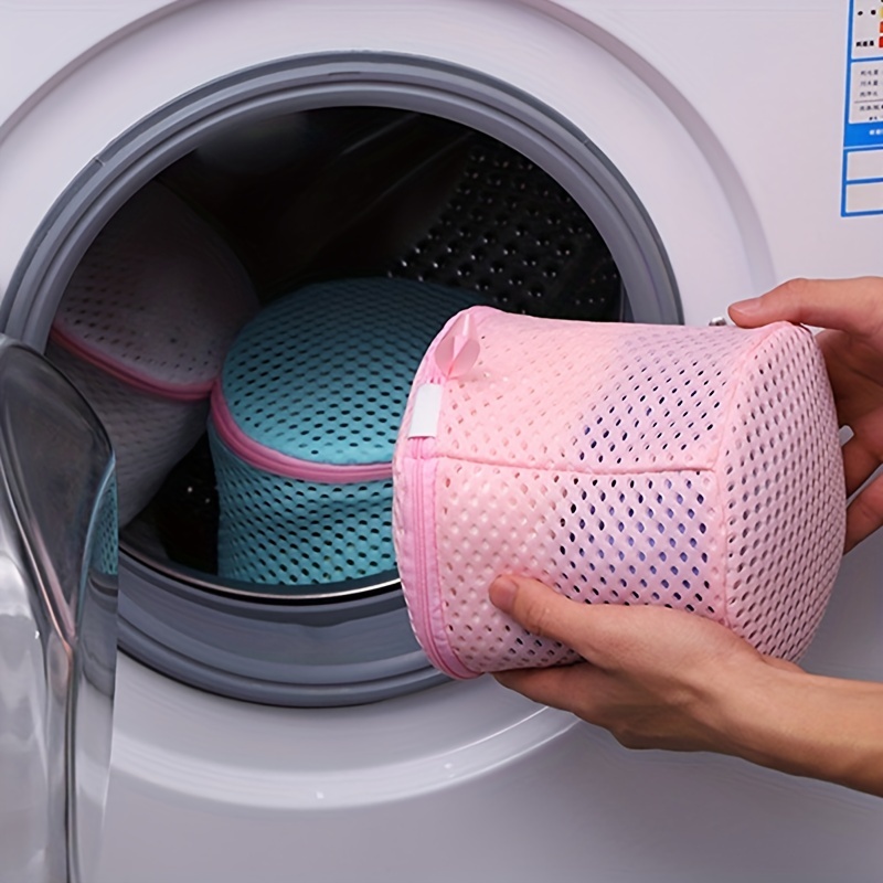 Modern Zipped Laundry Washing Bag Mesh Net Underwear Bra Anti