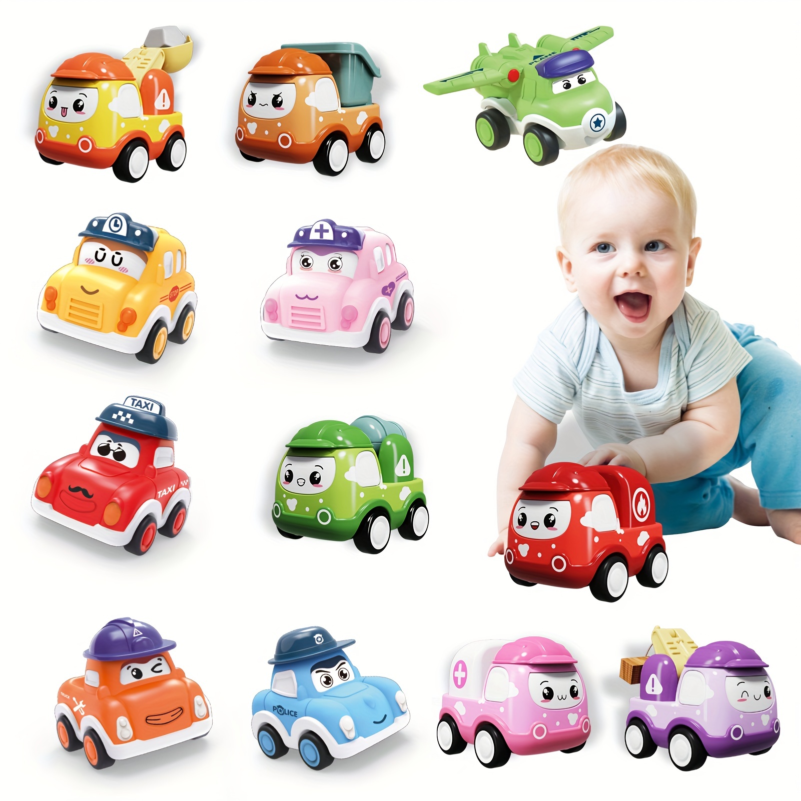 Autospielzeug Für Kinder Geschenke Für Kleinkinder 12 Stück - Temu  Switzerland