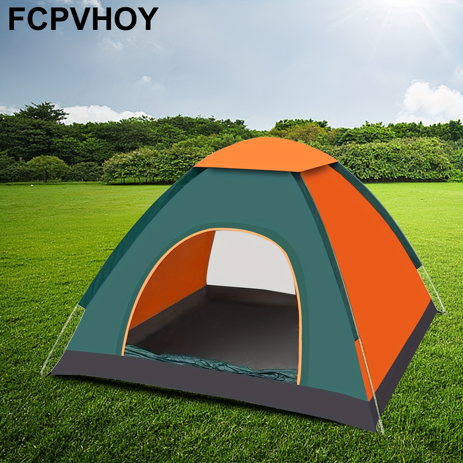 1 Pc Instant Pop Up Tentes Pour 1-2 Personne, Tente Imperméable À L'eau  Pour Le Camping En Plein Air - Temu France