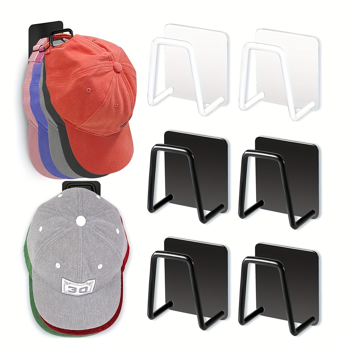 The Collector: Stylish Hat Organizer for Your Door