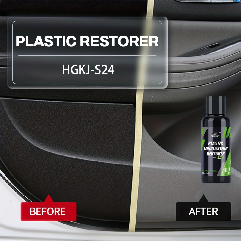 Car Quick Coating Car Plastic Trim Longlasting Restorer For - Temu