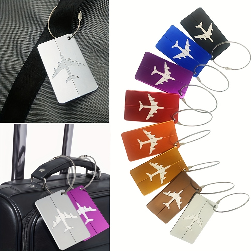 Aluminum Alloy Tags Accessories  Luggage Tag Travel Accessories