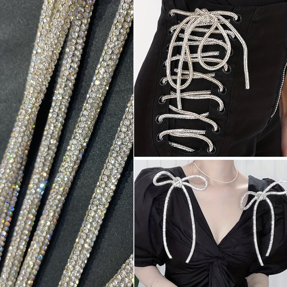 Bolsas de tela de malla transparente con cordón, bolsa de Organza para  joyería, colgante de cristal