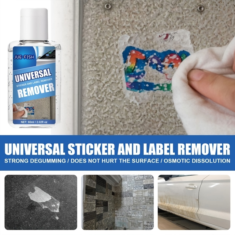 1pc, 60ml Glue Off Adhesive Remover Sticker Lifter Surface Safe Tape Label  Remover Household Accessories