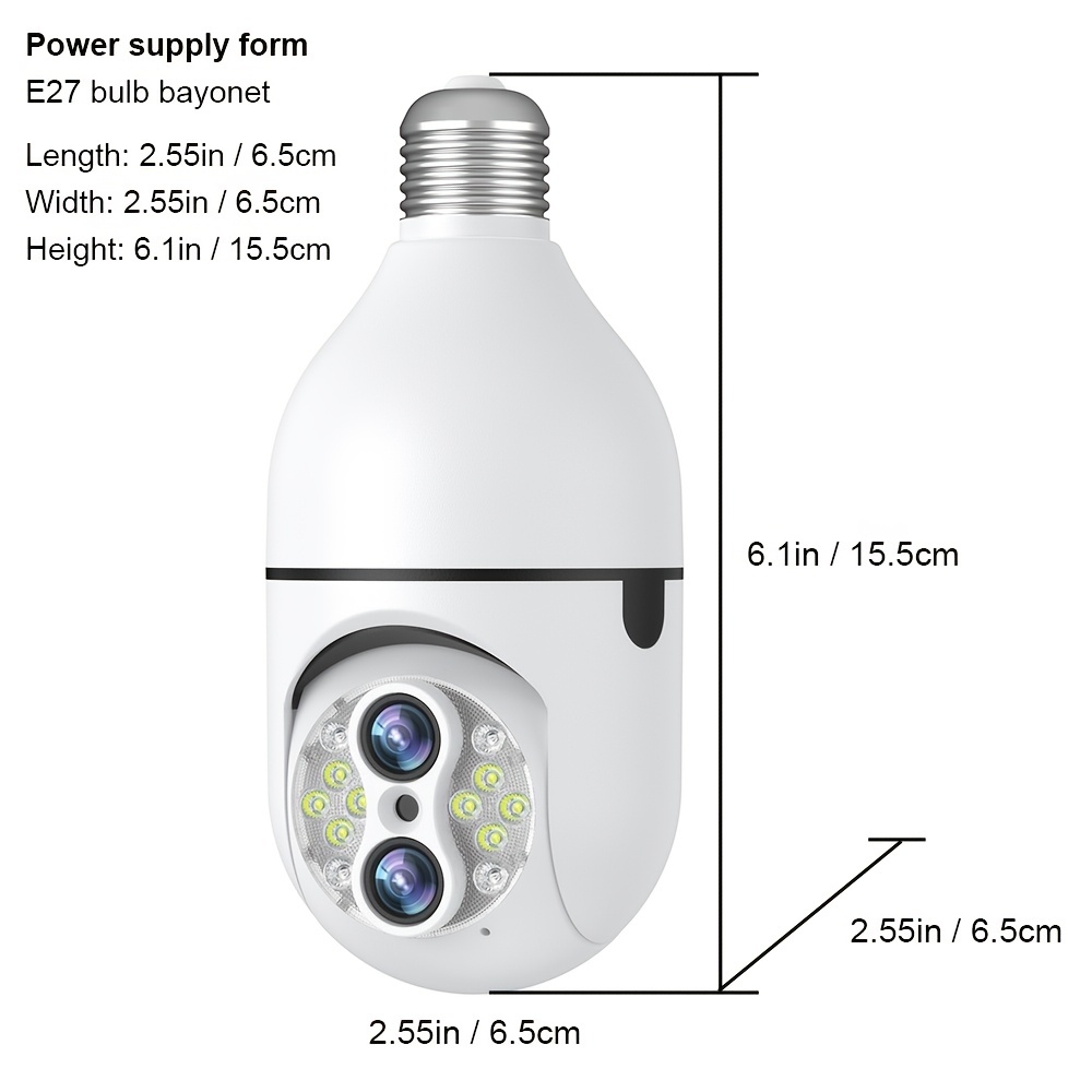 camera that screws into a light socket