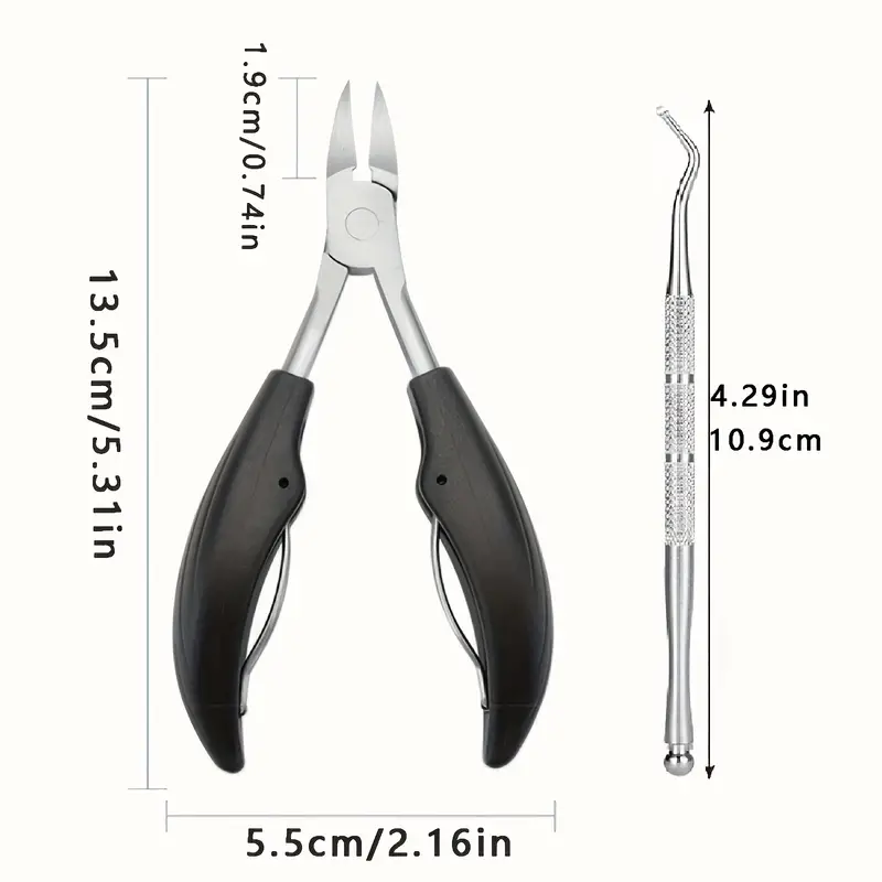 1pcs Heavy Duty Nail Clippers for Thick Nails - Best Professional Toenail  Clippers for Men Women Seniors - Large Medical Grade Podiatrist Nail  Nippers Toe Clipper for Ingrown Nails
