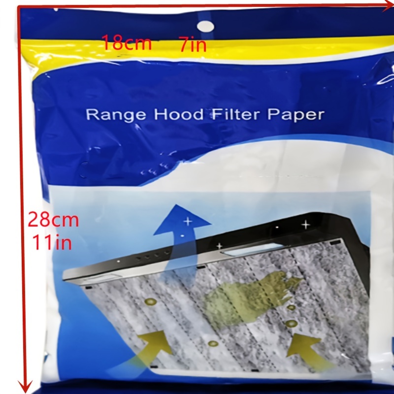 Range Hood Filter Membrane Range Hood Oil absorbing Paper Oil proof Paper Kitchen Oil absorbing Sticker Oil absorbing Cotton