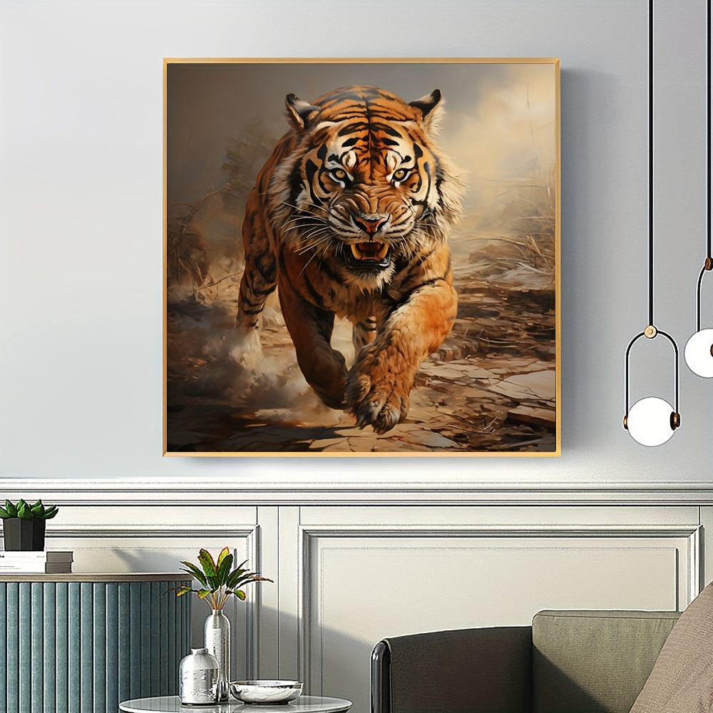 Buy Two Tigers Full Square/round Diamond 5D DIY Diamond Painting