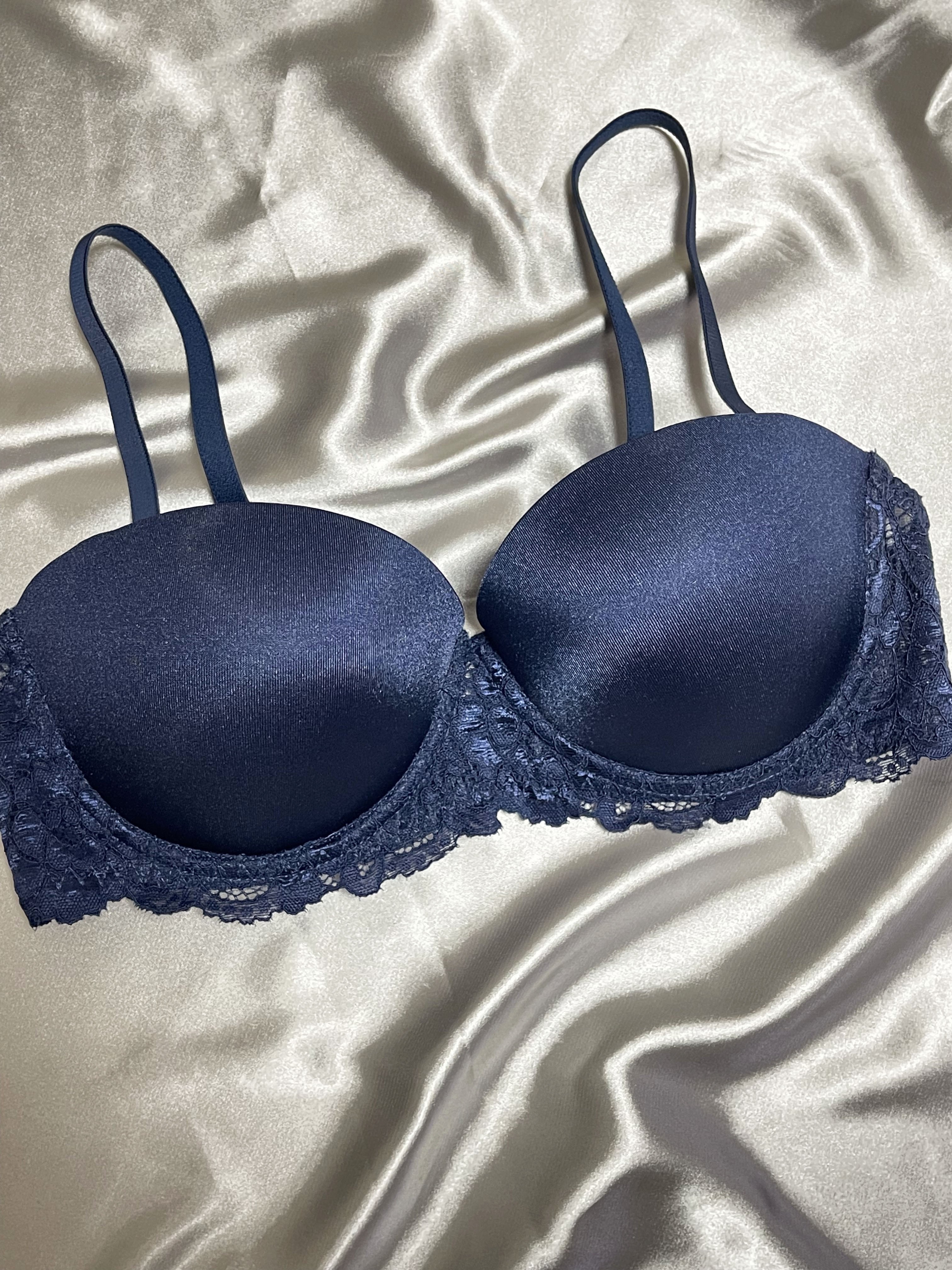 Blue lace push-up bra, Bras, Women'secret