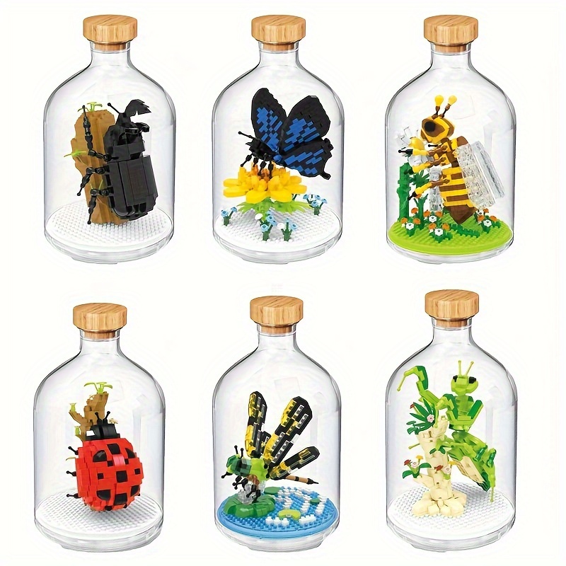 Glass Vials for Insect Collecting