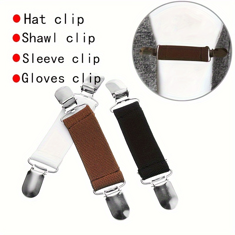 5pcs Portable Clip Multifunctional Hat Clips on Bag Hat Holder for