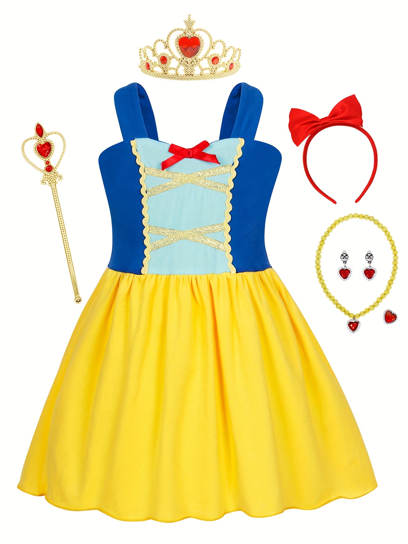 Costume De Princesse Pour Filles, Robe Fantaisie De Carnaval, D