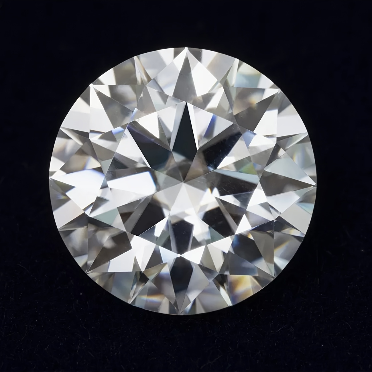 5CT Round Brilliant Cut Moissanite D Gemstone