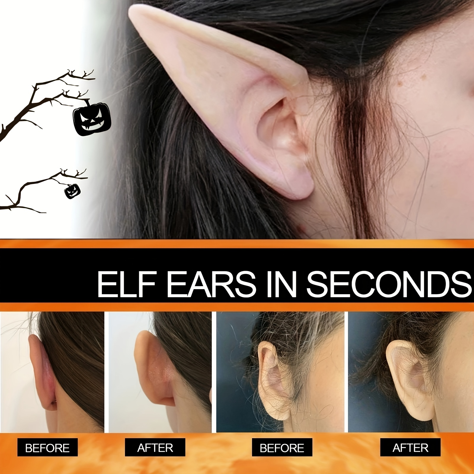 Elf Ear Stickers Stereotype Correction Ear Support Stand - Temu