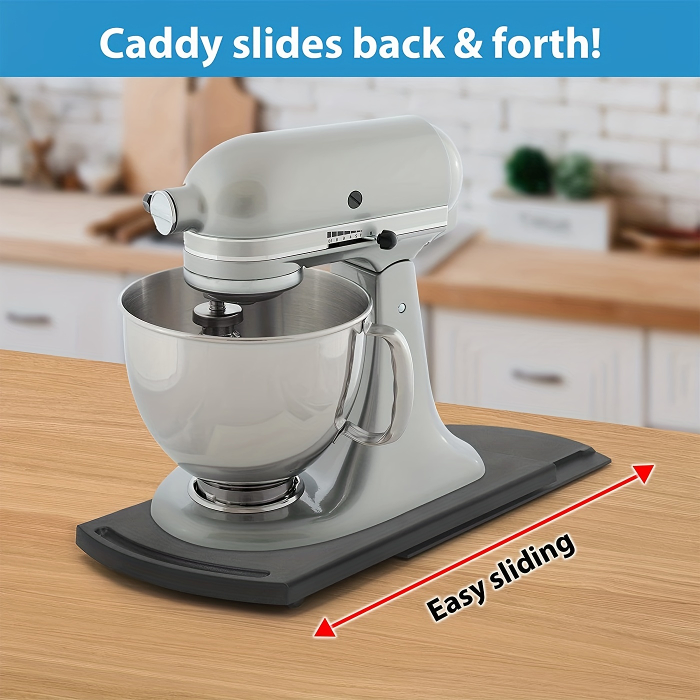 Sliding Coffee Maker Tray With Smooth Rolling Wheels - Temu