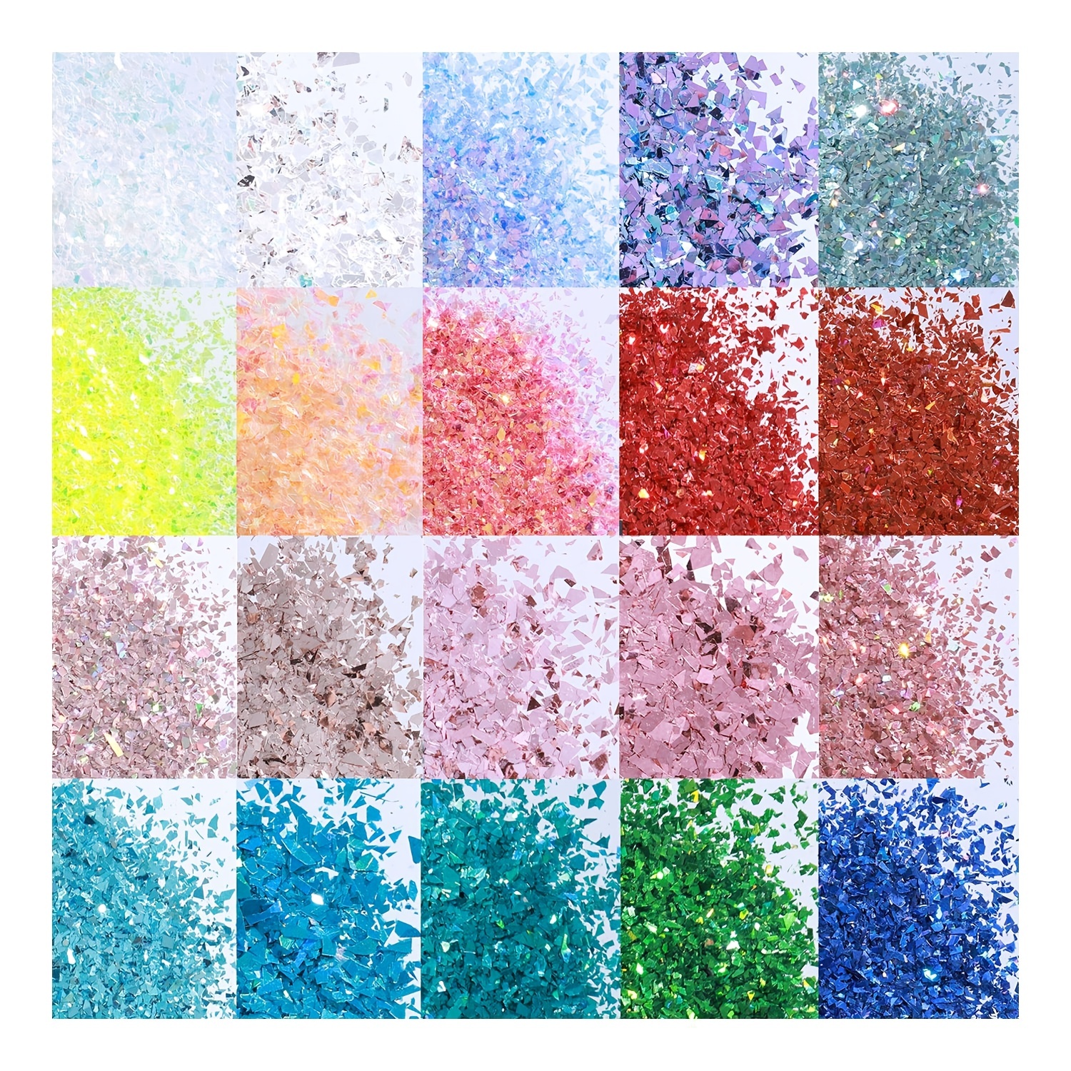 Fine Glitter Powder Holographic Chunky Glitter Resin Glitter