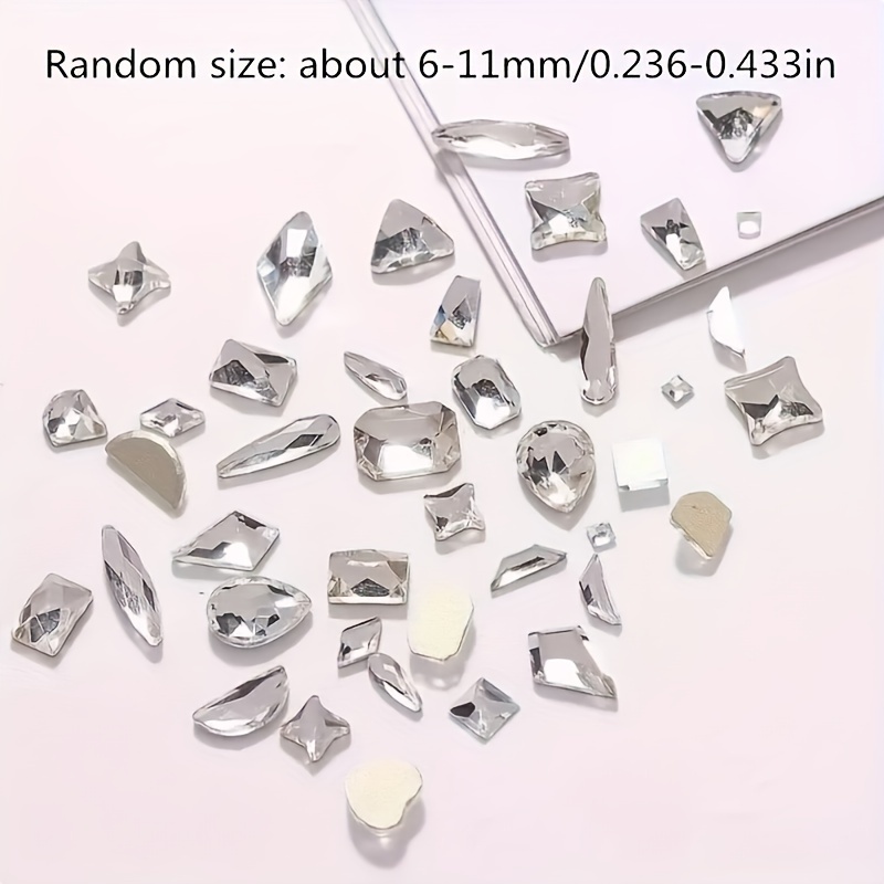21 Grids Nail Art Rhinestones Kit, Random Mix Shape Nail Rhinestones For  Acrylic Nails, Sparkling Rhinestone Nail Beads, Glitter Crystals 3D Charms  Nail Accessories From Chinabrands, $23.13