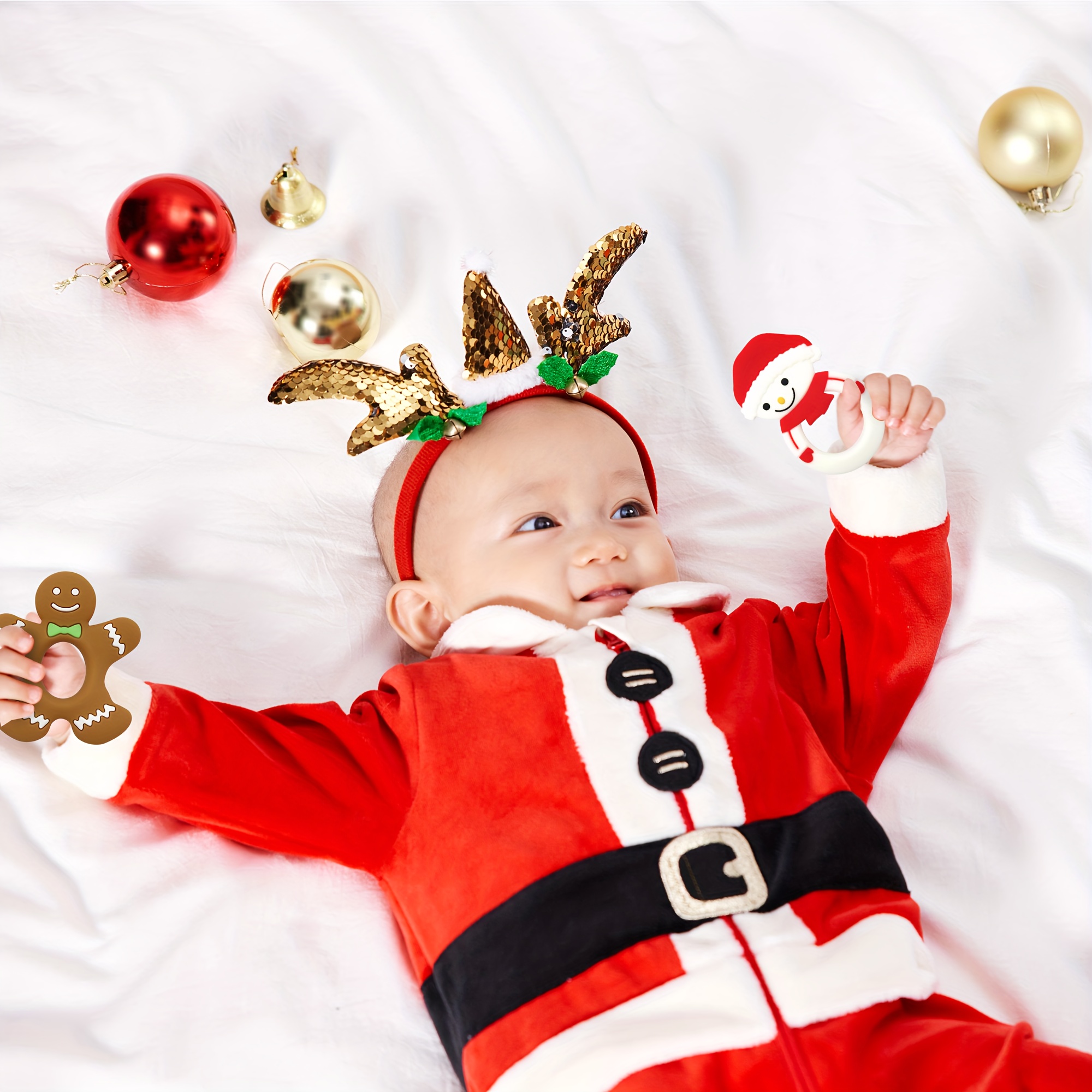 Christmas baby hot sale teether