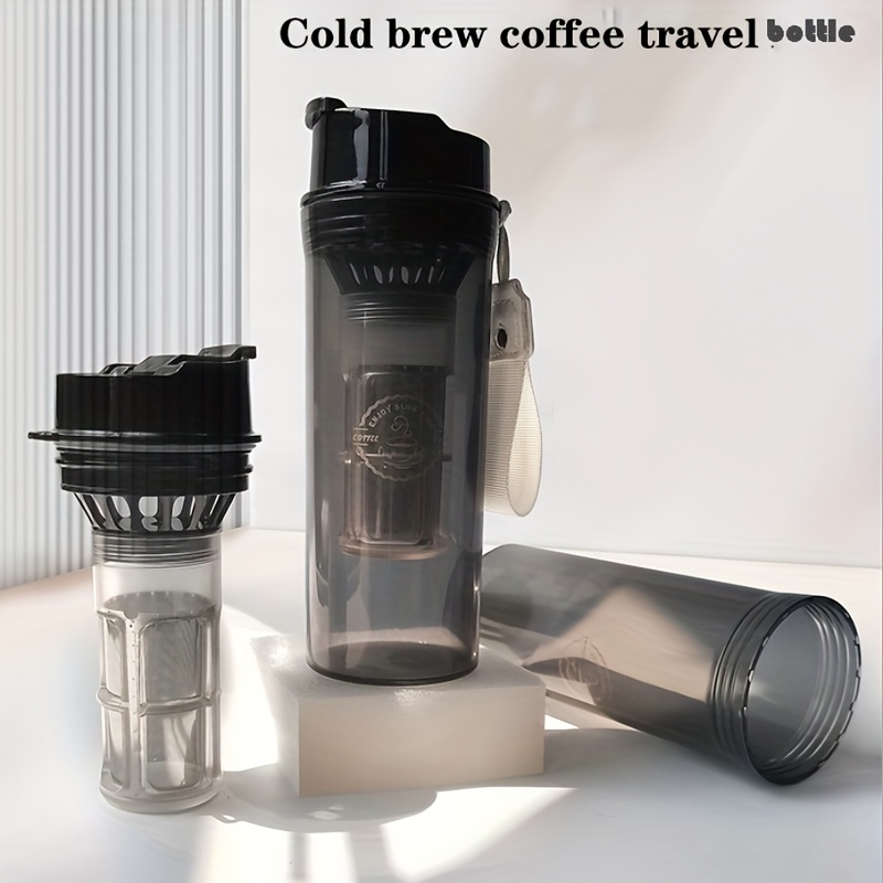 550ml Manual Cold Brew Coffee Maker With Airtight Lid and Mesh