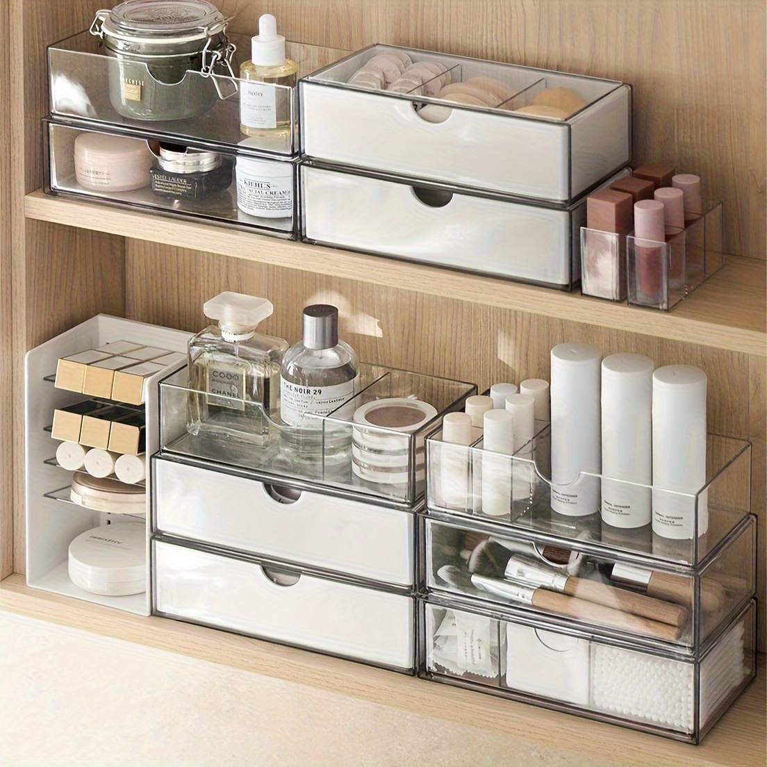Makeup and Skin care Cosmetics storage box/organizer/cabinet/case for all