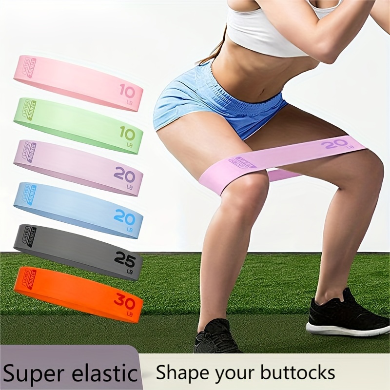 Yoga Fitness Latex Elastic Resistance Bands Exercise Tension - Temu