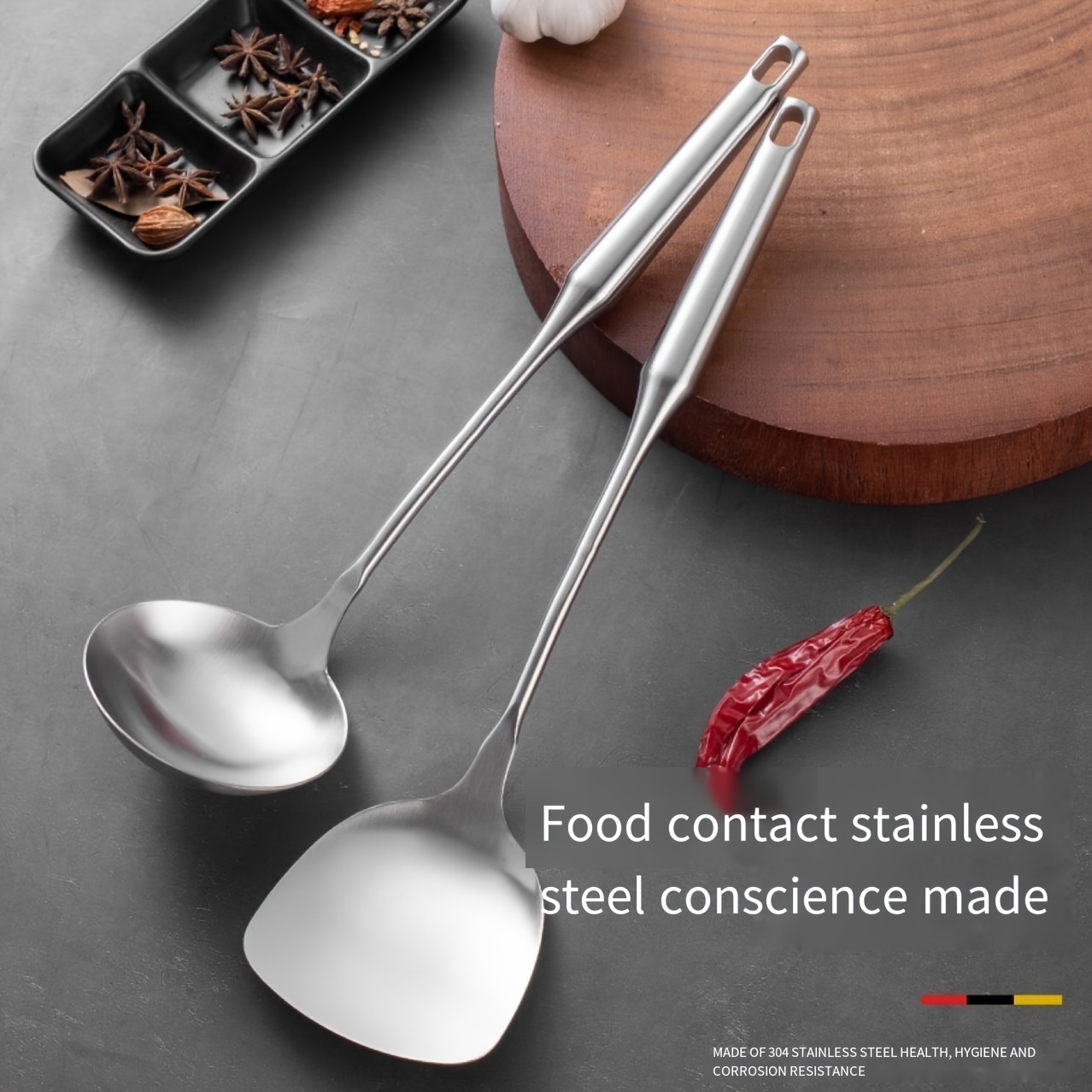 Stainless Steel Wide Spatula