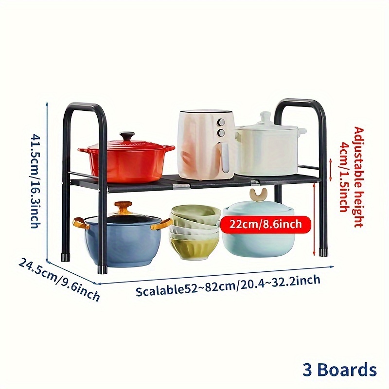 Under-sink Organizer, Simple Under Sink Kitchen Rack, Expandable