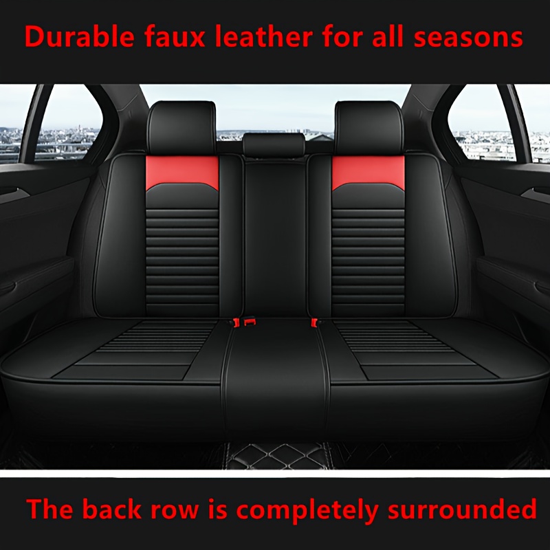 5 Seats Car Seat Cover Seat Cushion Four Seasons Available - Temu