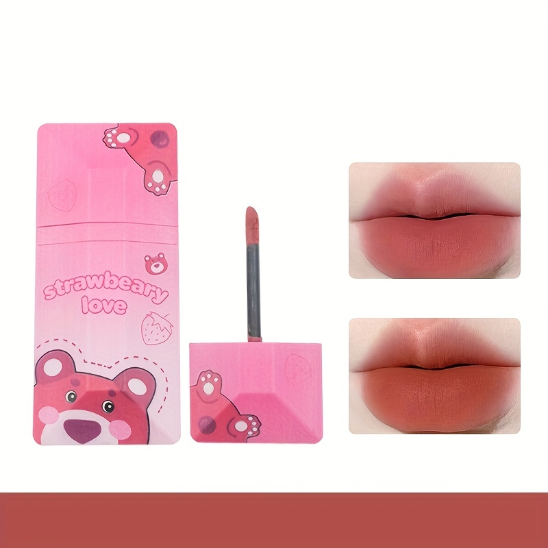 Lightweight Lip Glaze, Matte Velvet Finish Lip Clay, Long Lasting