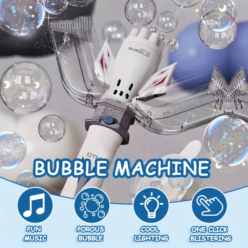 Kid Bubble Machine Soap Water Automatic Blowing Bubble Machine