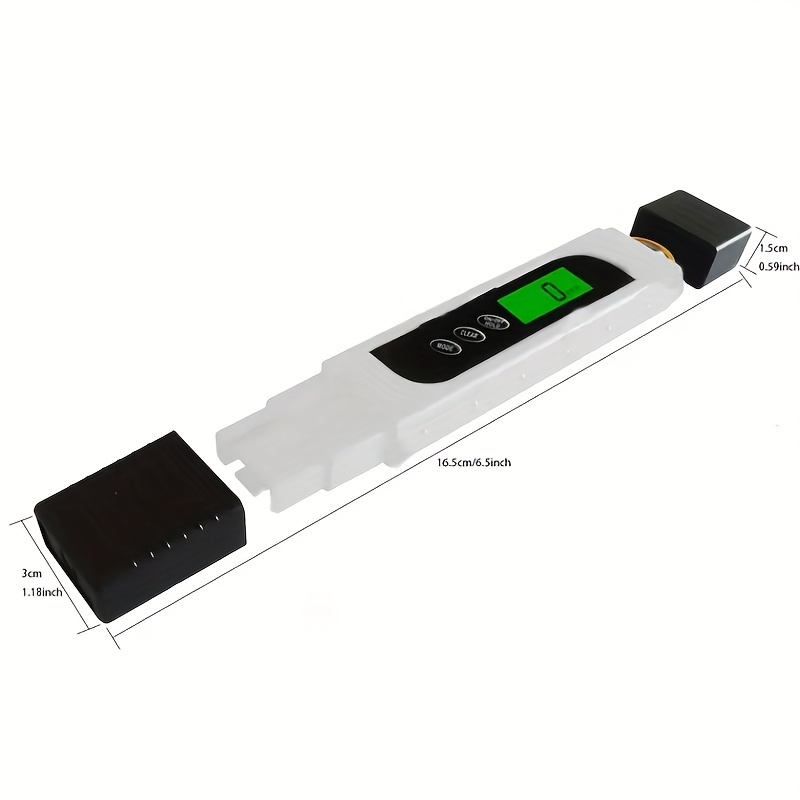  HoneForest Digital TDS Meter, Accurate and Reliable, TDS, EC &  Temp Meter 3 in 1, 0-9990ppm, Ideal Water Tester PPM Meter(Green) : Patio,  Lawn & Garden