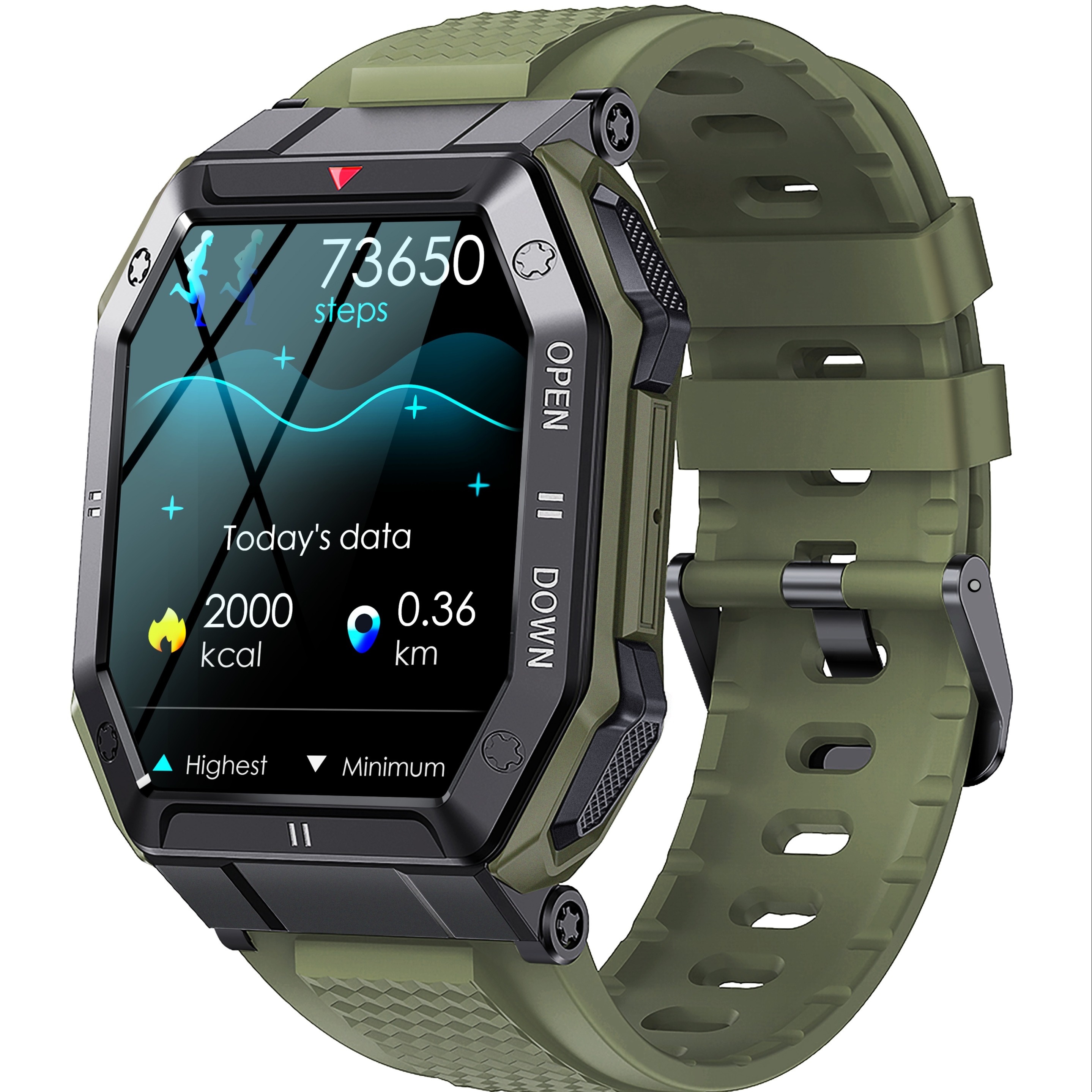 Smart Watch Militar Smart Watches Hombres 1.39'' Reloj - Temu Chile