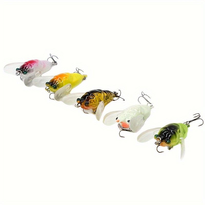 Bionic Insect Unpainted Fishing Lures Simulation Cicada - Temu