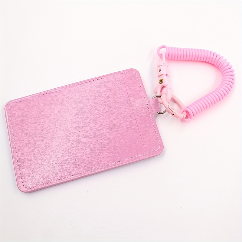 Leather ID card holder / badge holder with lanyard ( Custom Name ) - Shop  weekenlife.co ID & Badge Holders - Pinkoi