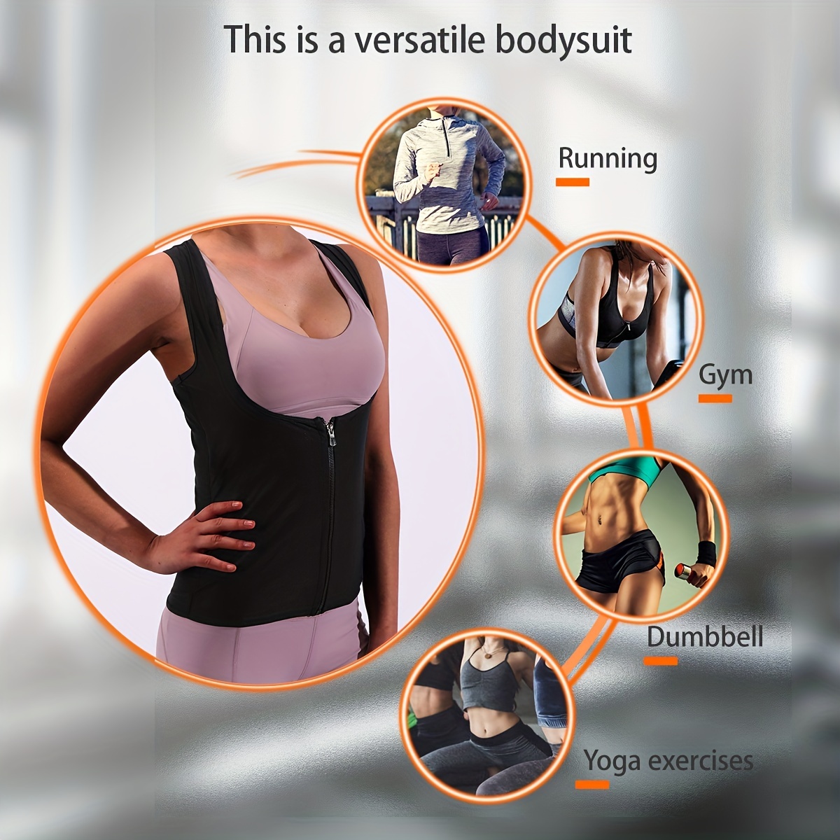 Shape Body In Style: Sports Sauna Sweat Waist Trainer Women - Temu