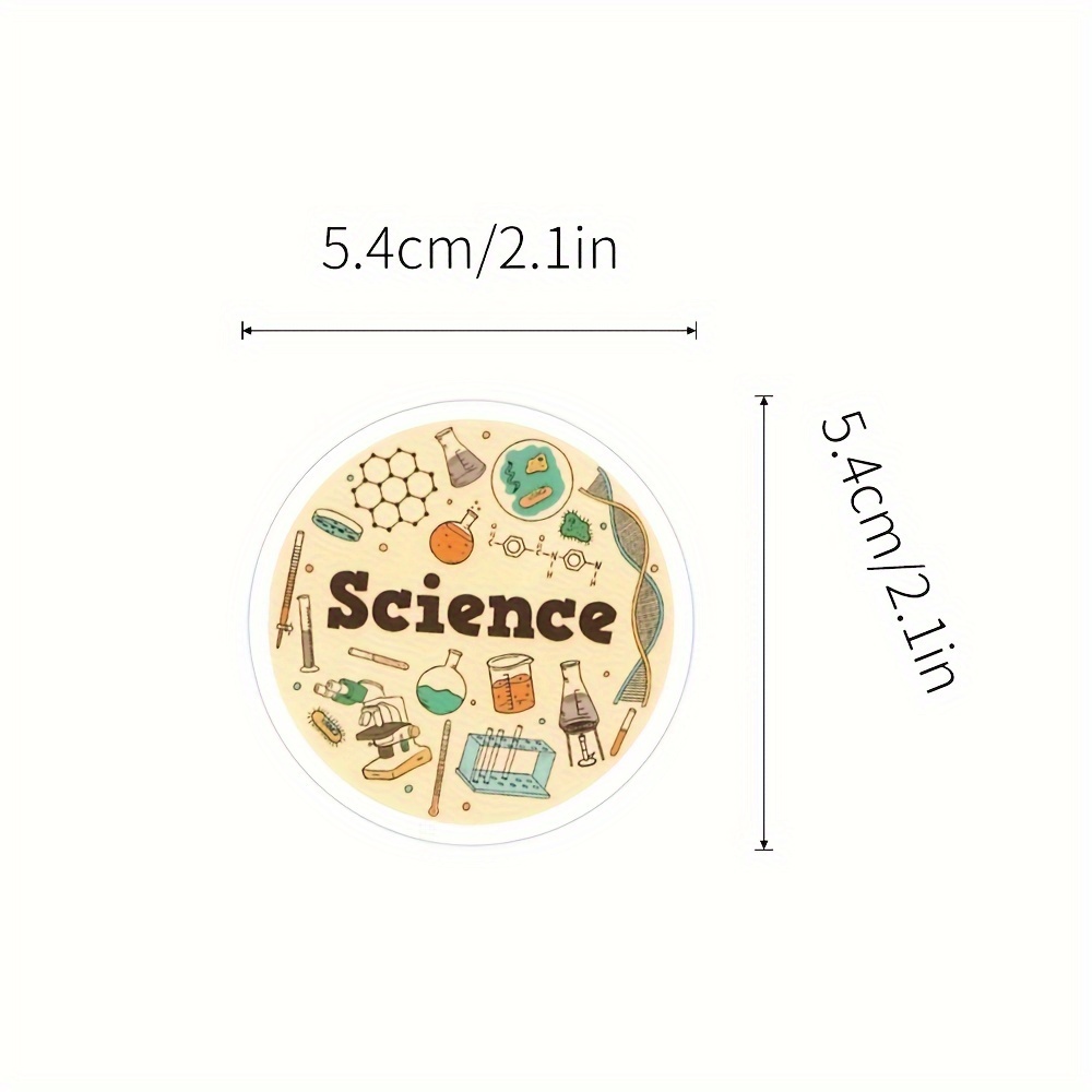 Science Lab Stickers Vinyl Waterproof Cartoon Stickers For - Temu