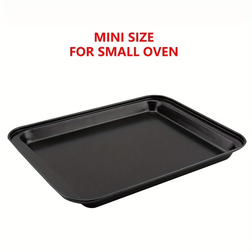 1pc, Mini Baking Sheet For Small Oven, Cookie Sheet Biscuit Pan, Quarter  Sheet Pan, Warp Resistant Nonstick Baking Pan, Bakeware,  9.4inch×7.1inch×0.78