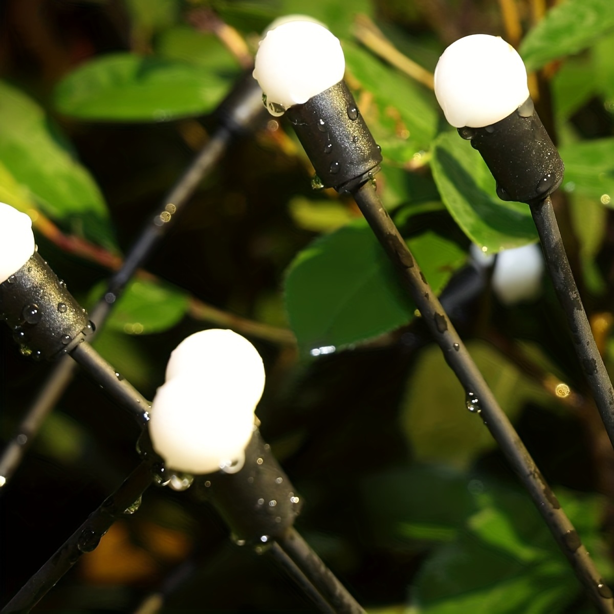 2 Paquetes 10 Luces Led Solares Luciérnaga Luz Solar - Temu