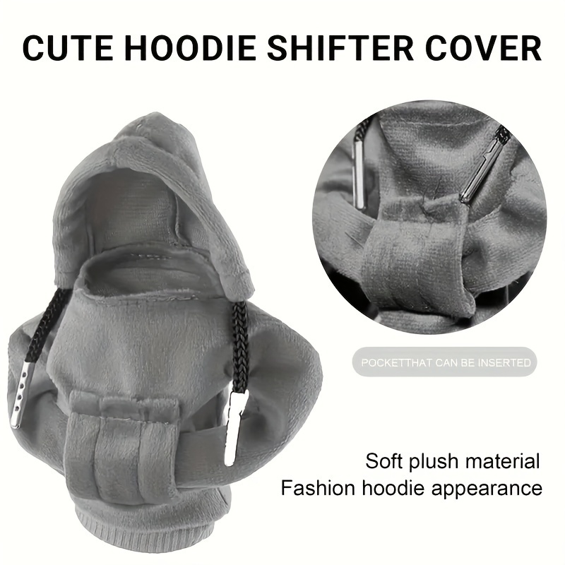 Fashionable Mini Hooded Sports Shirt Suitable Car Gear Shift - Temu