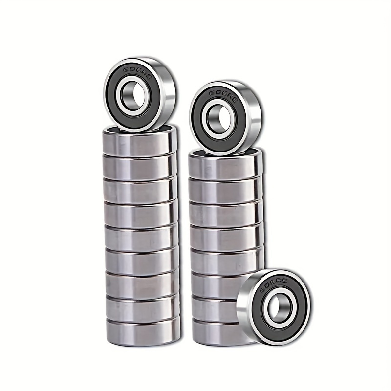 6/12/24pcs 608rs -, Durable Carbon Steel Ball Bearings For Skateboards, , Inline Skates, Roller Skates, Spinners
