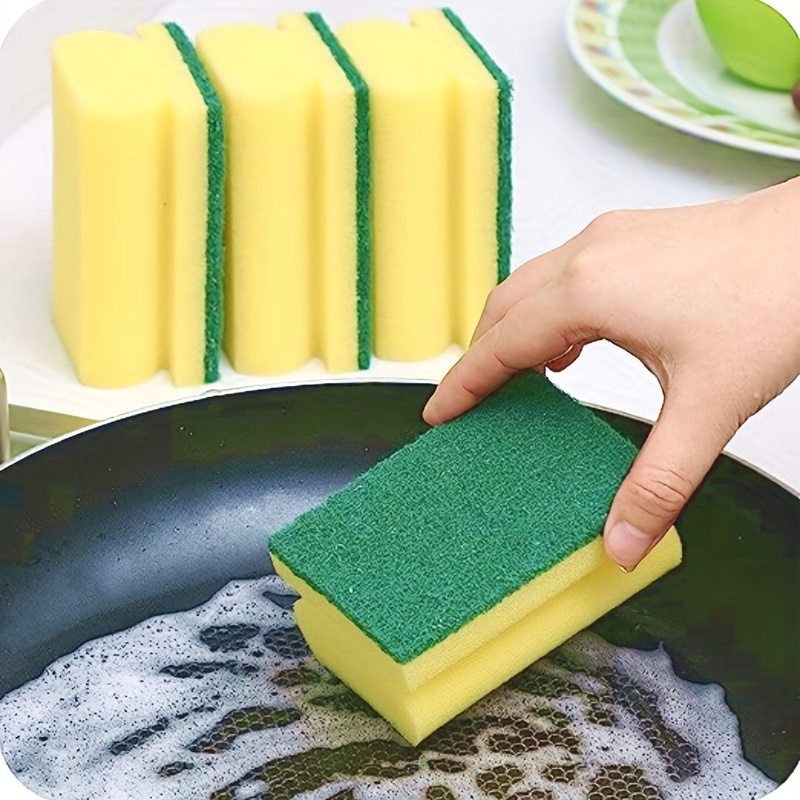 Kitchen Cleaning Dishwashing Sponge Wipe Dish Wand Sponge - Temu