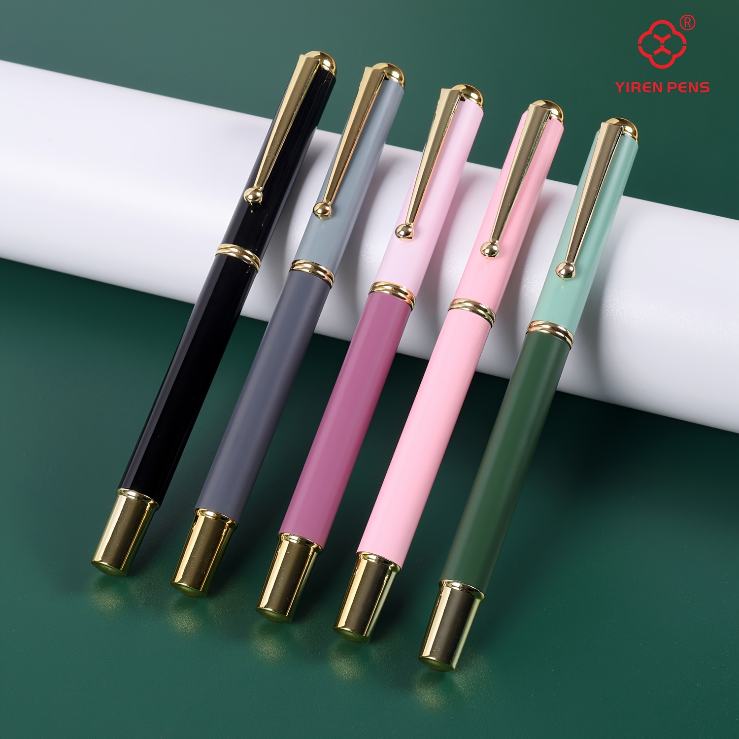 Lacquer Rollerball Pen Stunning Luxury Pen With Golden - Temu