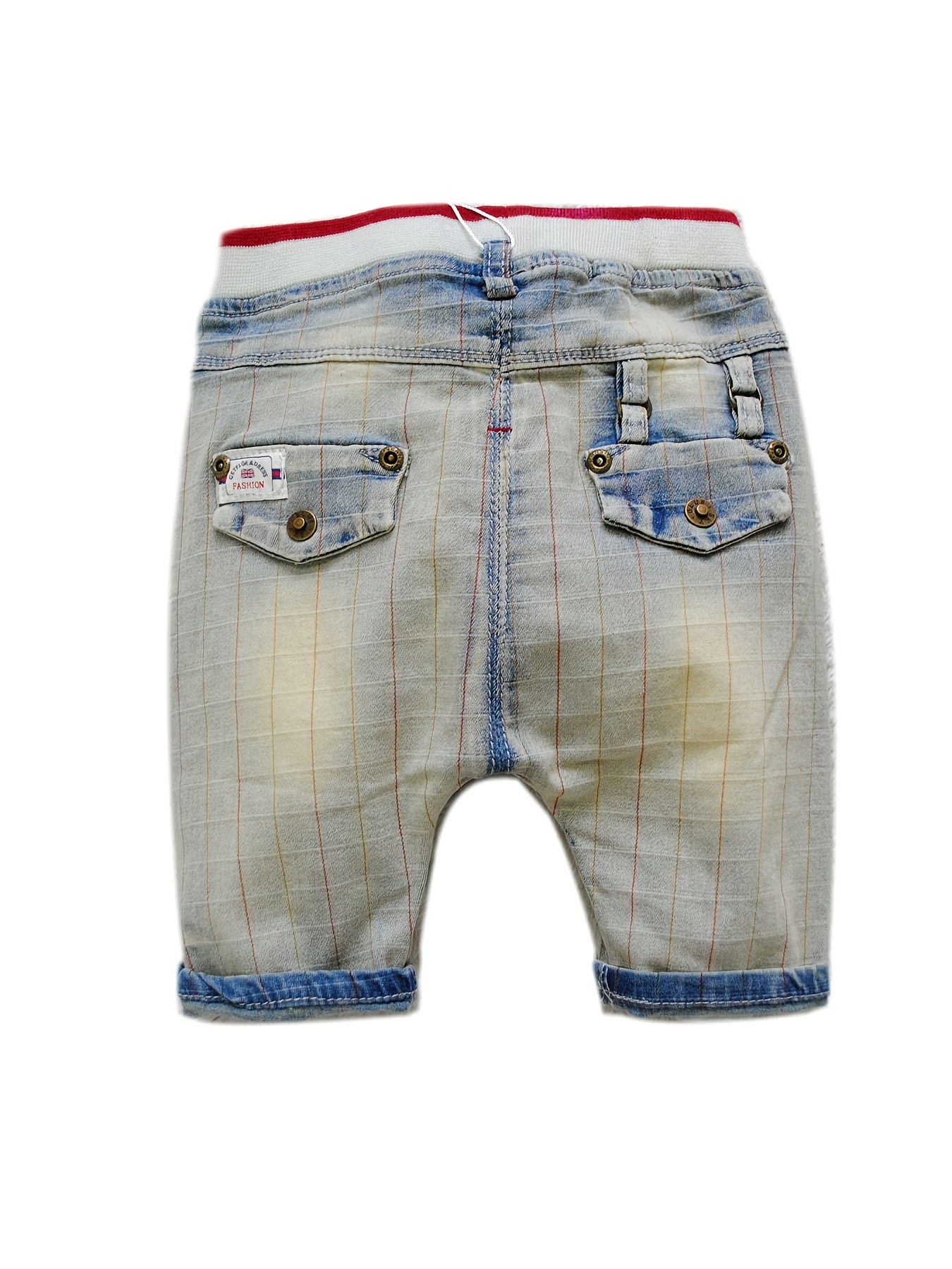 Summer Baby Boys Harem Shorts Soft Denim Jeans