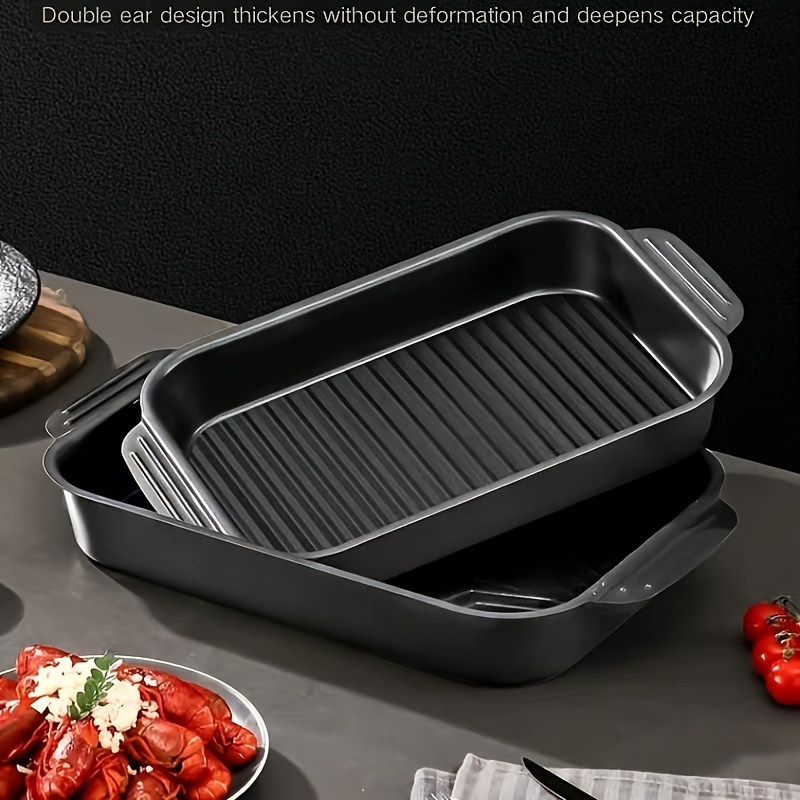 Baking Sheet,, Carbon Steel Baking Pan, Large Cookie Sheet, Grilling Trays,  Oven Accessories, Baking Tools, Kitchen Gadgets, Kitchen Accessories - Temu