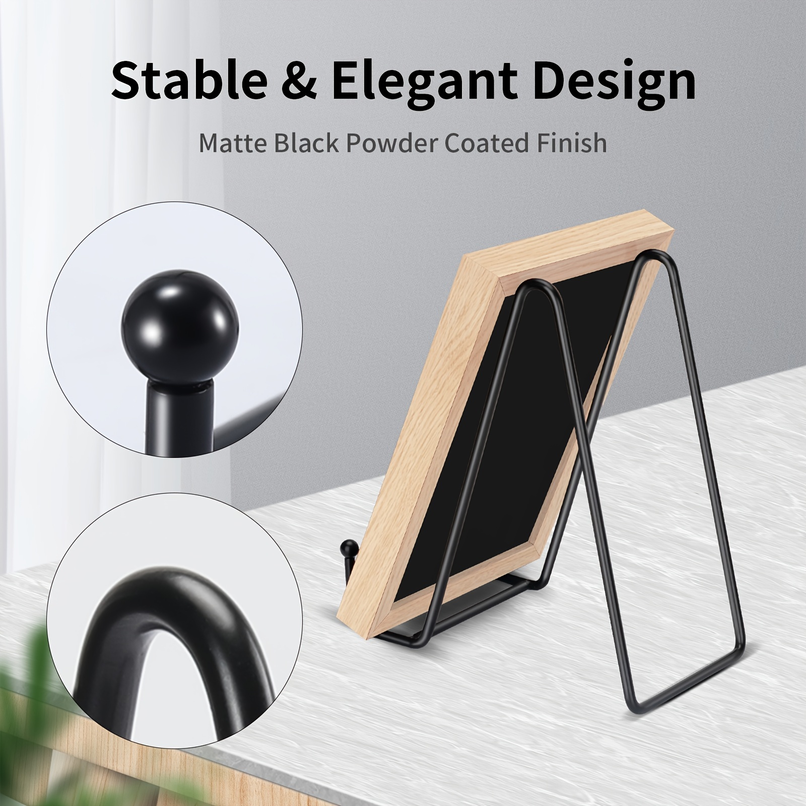 Plate Stands for Display Plate Holder Display Stand Metal Frame Holder  Stand for Picture, Decorative Plate, Photo Easel, Tabletop Art - China  Display Stand and Decorative Plate price